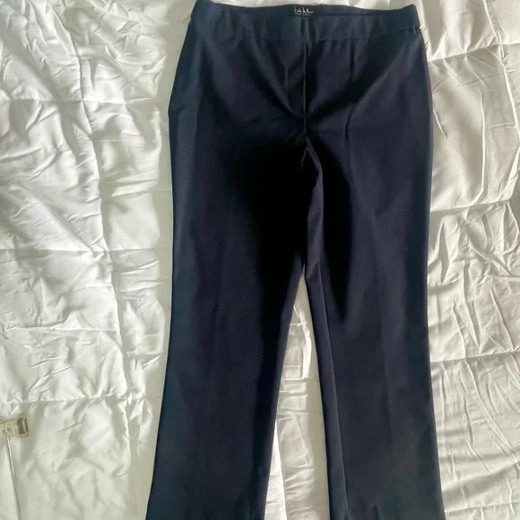 Nicole Miller Navy Blue Blazer & Pants Suit Set - Picture 4 of 7